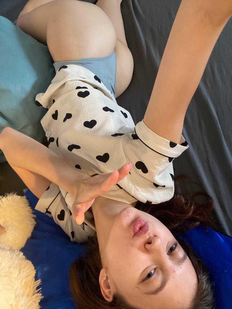 A cozy shot with Your princess — straight from Yantai